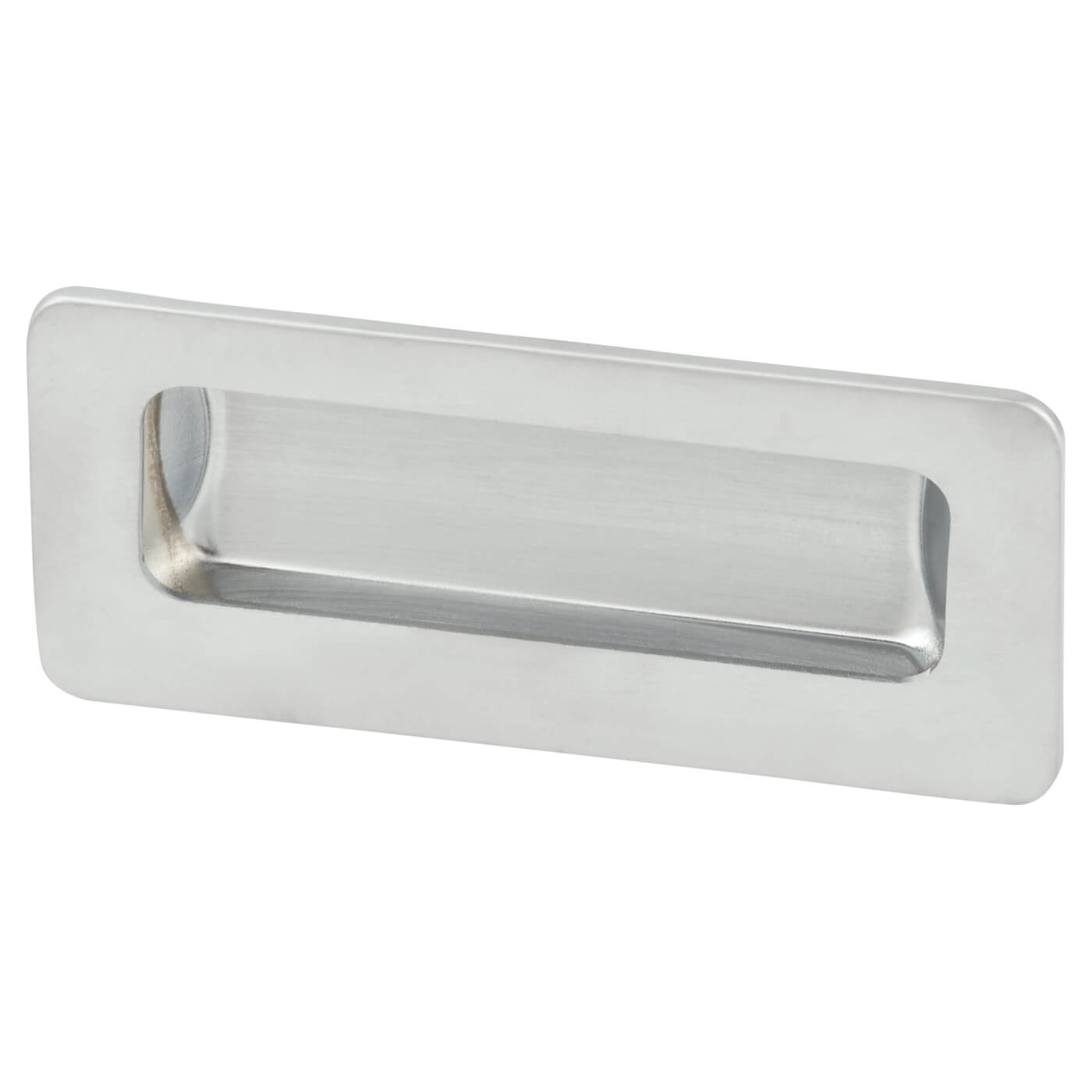 thumbnail interactive-video image 1 of 5.5" Length Rectangular Recessed Flush Pull Handle 4PCS For Cabinet 1 of 14