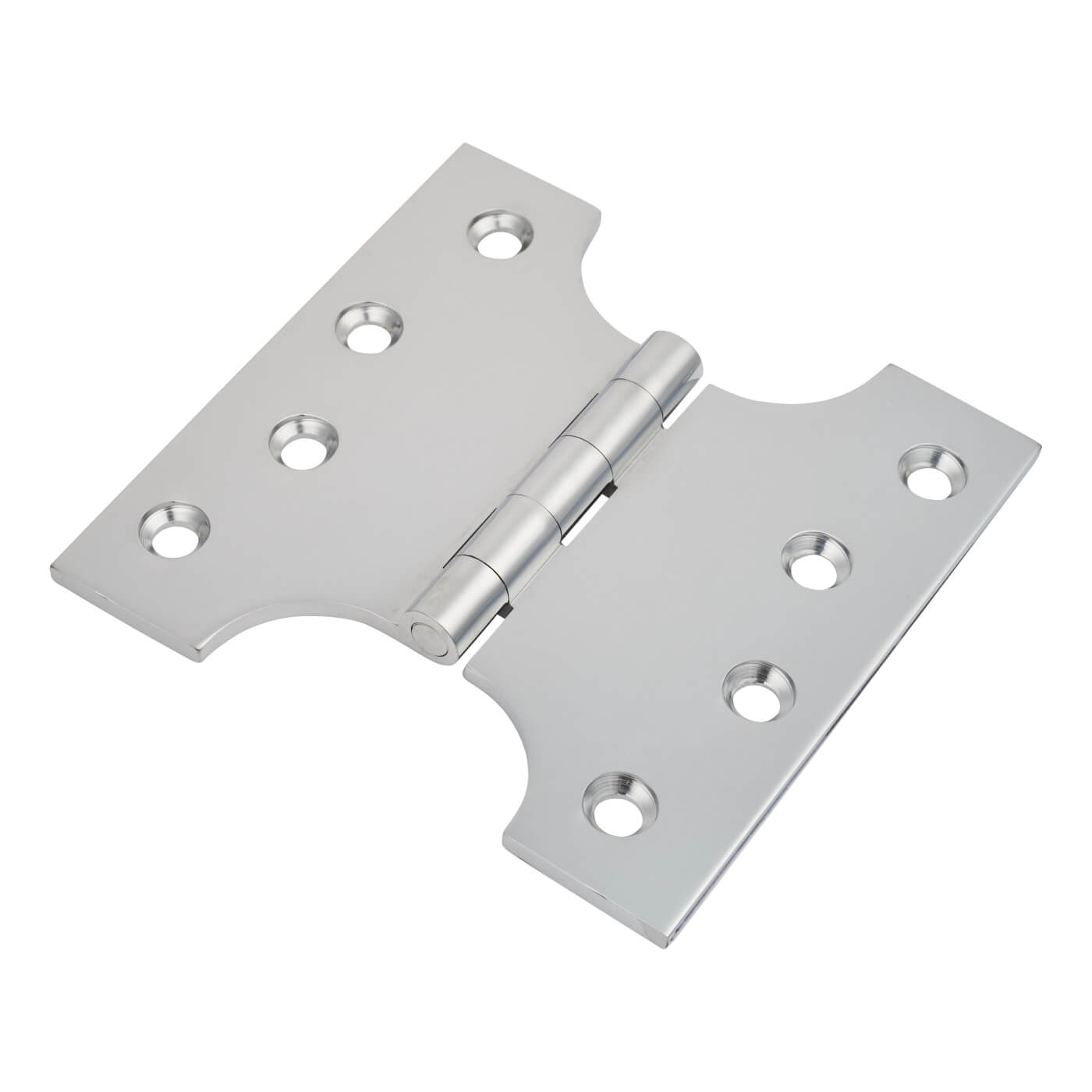 Parliament Hinge 100 x 50 x 100mm Polished Chrome Pair