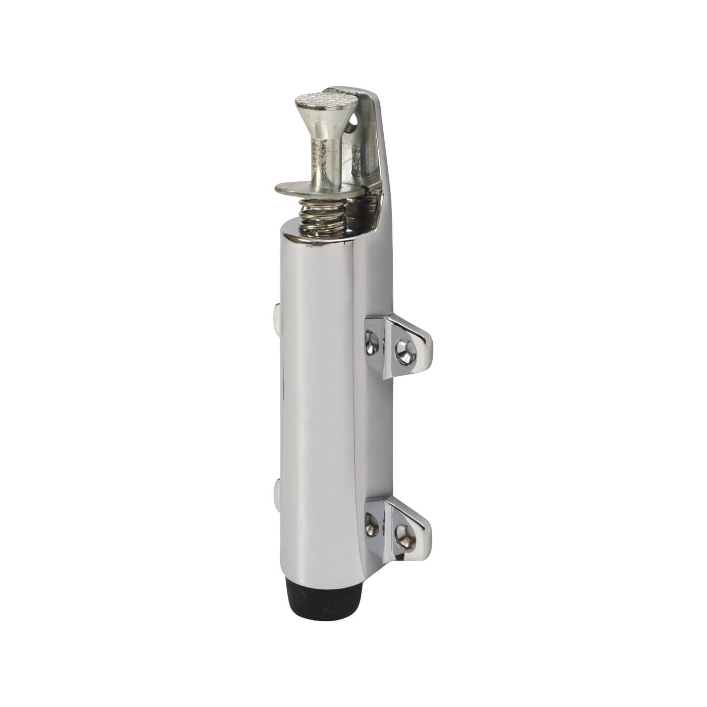 Commercial Door Holder 152 x 38mm Polished Chrome IronmongeryDirect